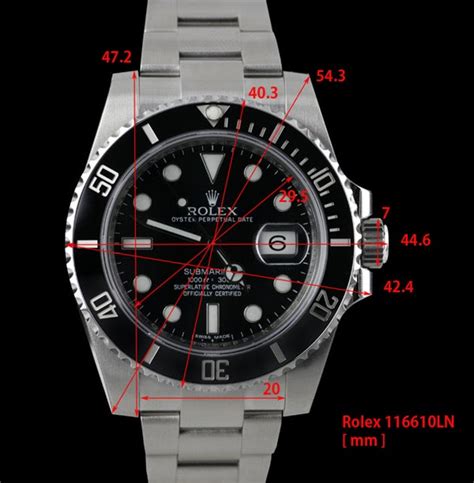 submariner dimensions